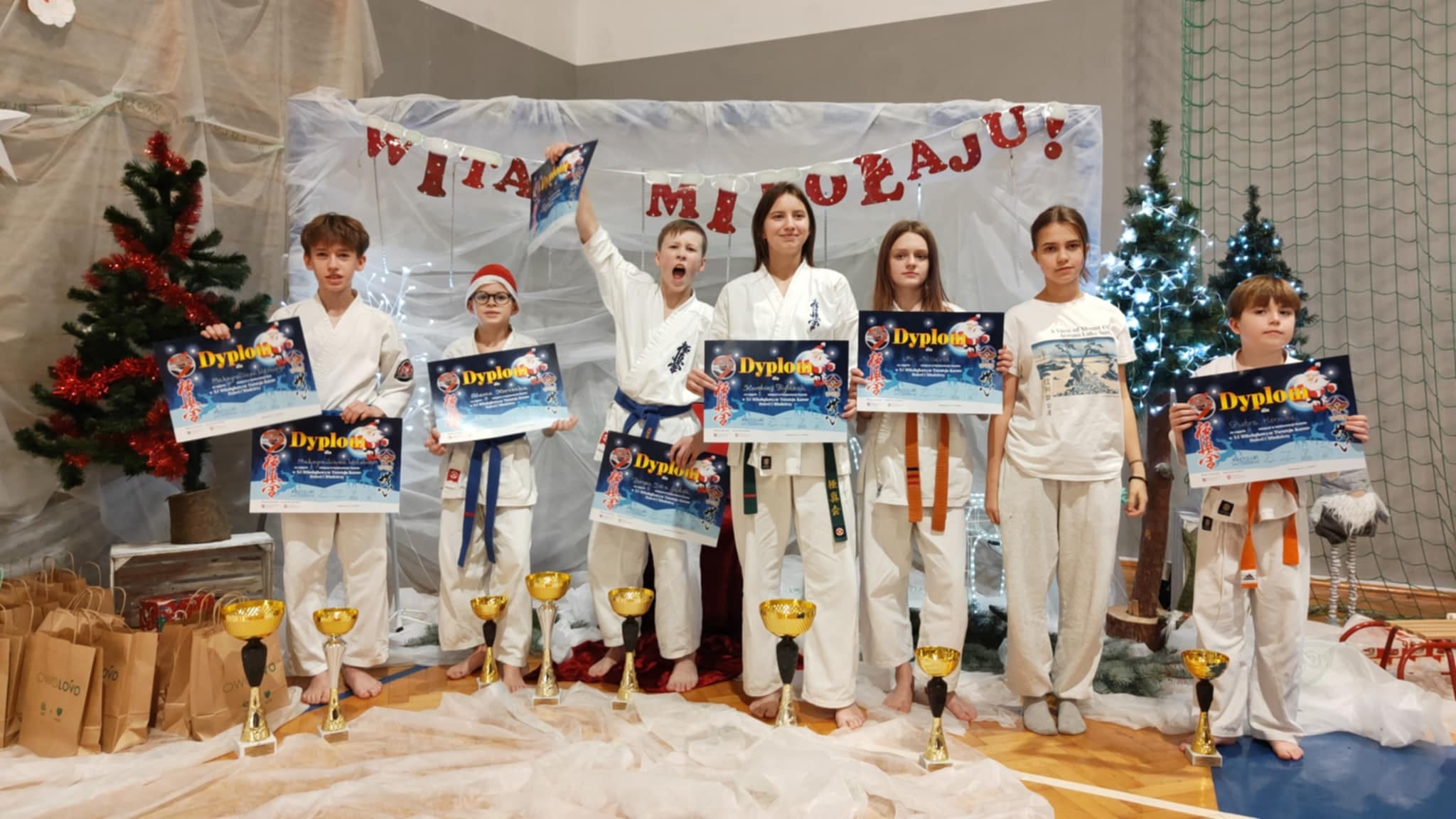 Turniej Mikołajkowy Kyokushin w Sandomierzu; 07.12.2024